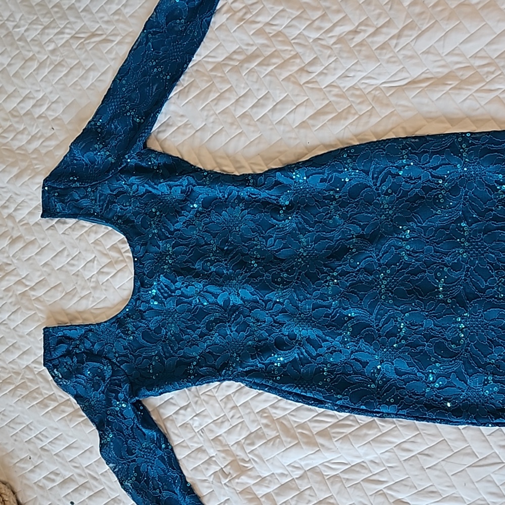 Teal Party Dress